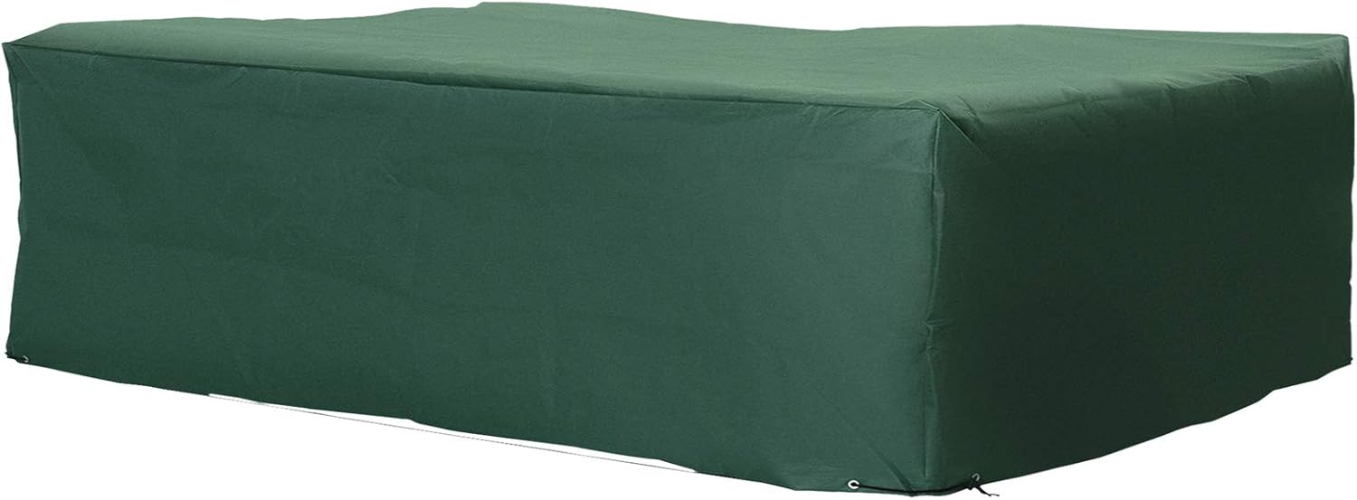 Outsunny Outdoor Garden Furniture Cover Waterproof, Anti-UV 600D Heavy Duty Oxford Fabric Patio Furniture Cover for Rectangular Sofa Table Set