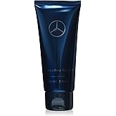 Mercedes Benz Man Bright - Shower Gel Body Wash - Mens Body Wash - Bergamot, Lavender Fragrances - Travel Size Moisturizing Body Soap Liquid - 3.3 oz