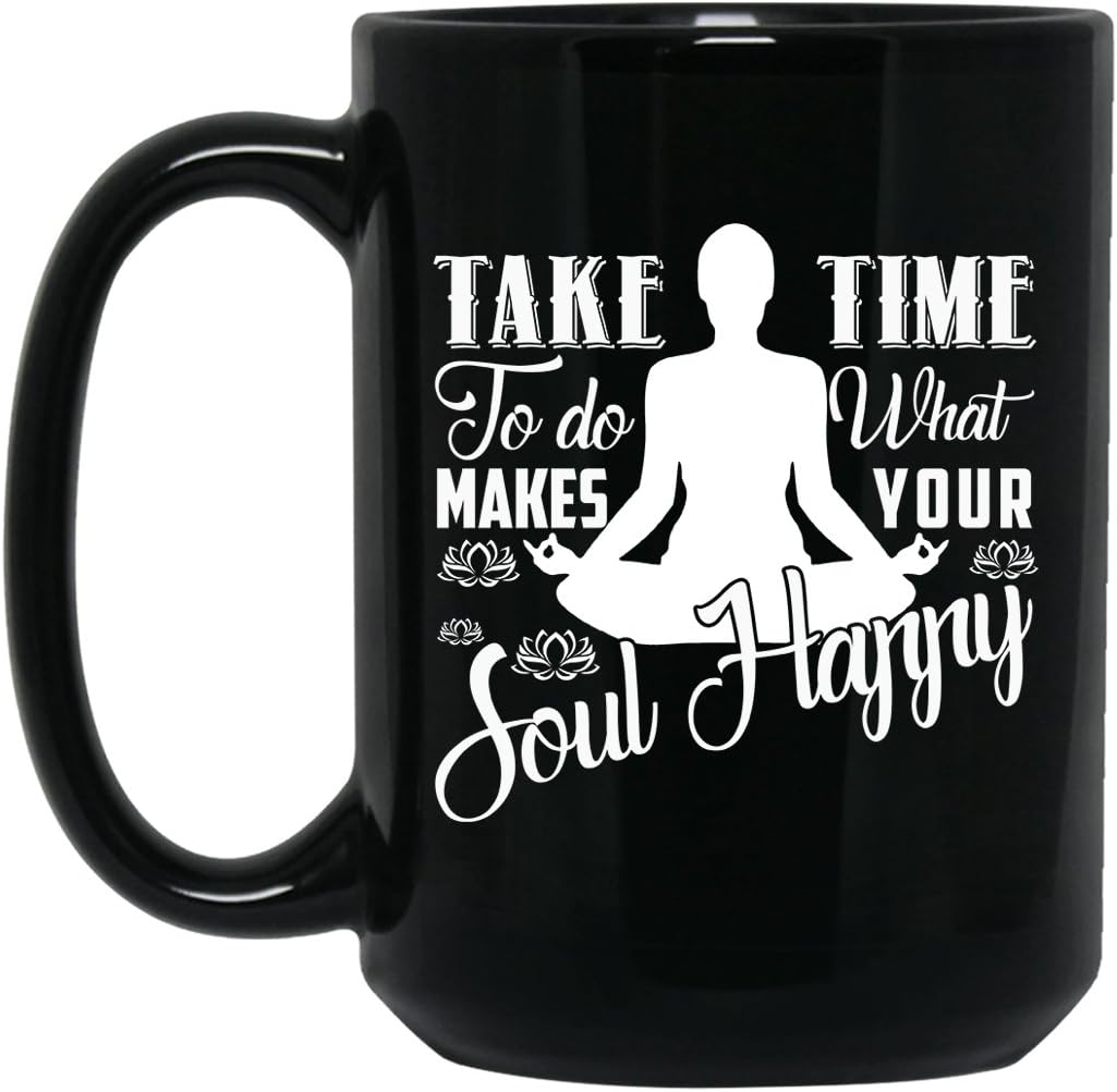 yoga coffee mug