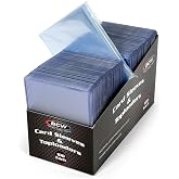 BCW Card Sleeves and Top Loaders Combo, Standard 20 Pt, 100 Count | Clear polypropylene, rigid PVC, dual-layer protection, sports collecting, TCG play, home storage, mailing singles