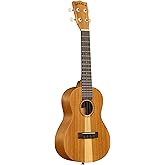 Kala Makala Indonesian Acacia Concert Ukulele - Warm Tone, Aquila B-Blacks Strings, Classic Design, Durable Construction, Dual Color