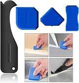 Lookka 3 in 1 Caulking Tool Set Stainless Scraper with 5 Silicone Pads view 4