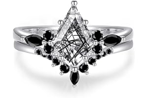 OLIVIASO Natural Lapis Lazuli Rings 925 Sterling Silver Engagement Rings for Women Kite Cut Lapis Lazuli Wedding Rings Lapis Lazuli Promise Ring Gift For Valentine's Day Size 5-9