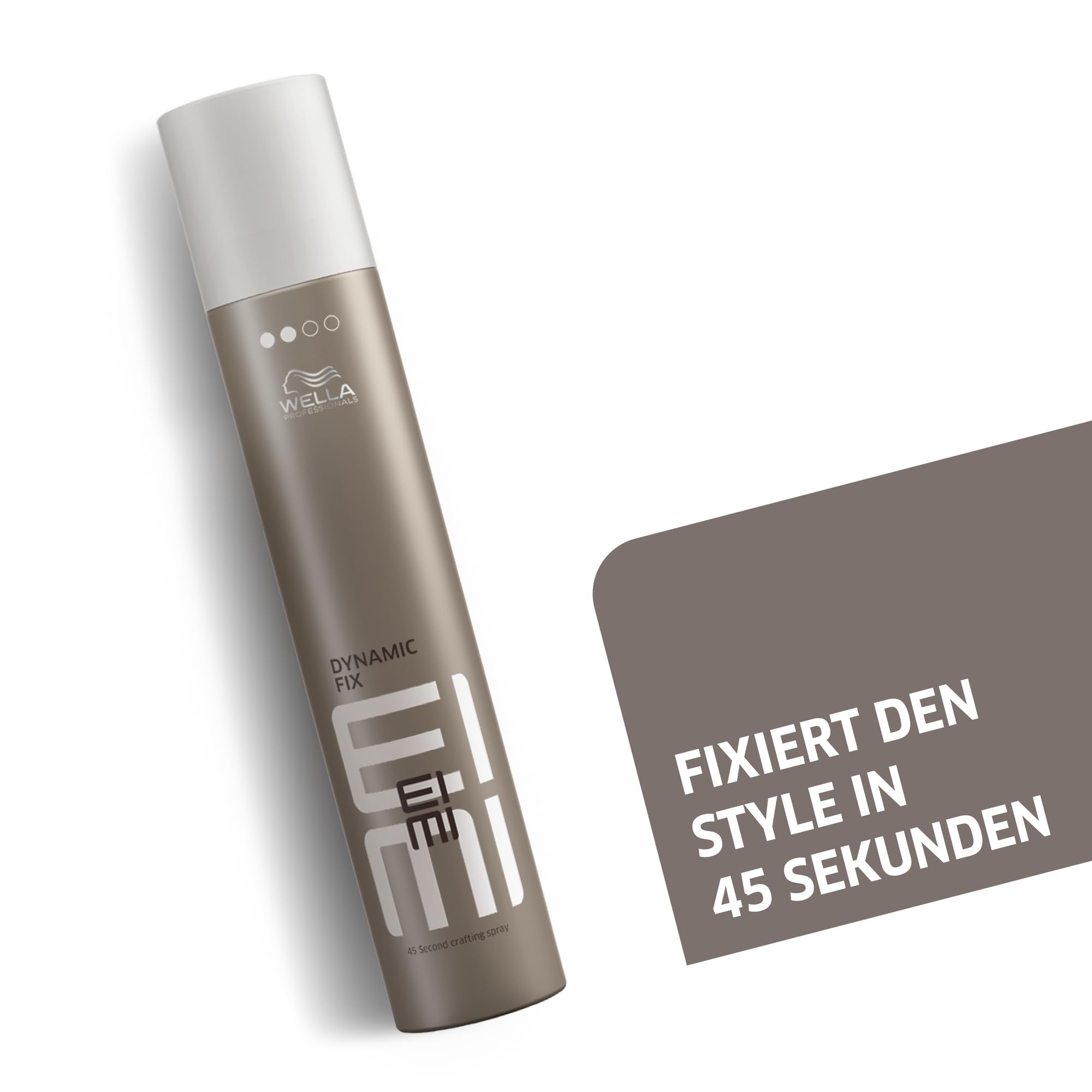 Wella EIMI Dynamic Fix Styling Spray – 45 Sekunden Haarspray für ein flexibles Styling – mit UV-Schutz-Formel und Schutz vor Feuchtigkeit und Hitze – 1 x 300 ml 6