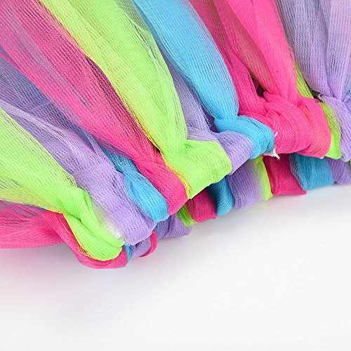 Rucan Girls Skirt, Little Girls Dance Fluffy Tutu Skirt Pettiskirt Ballet Fancy Costume (D)