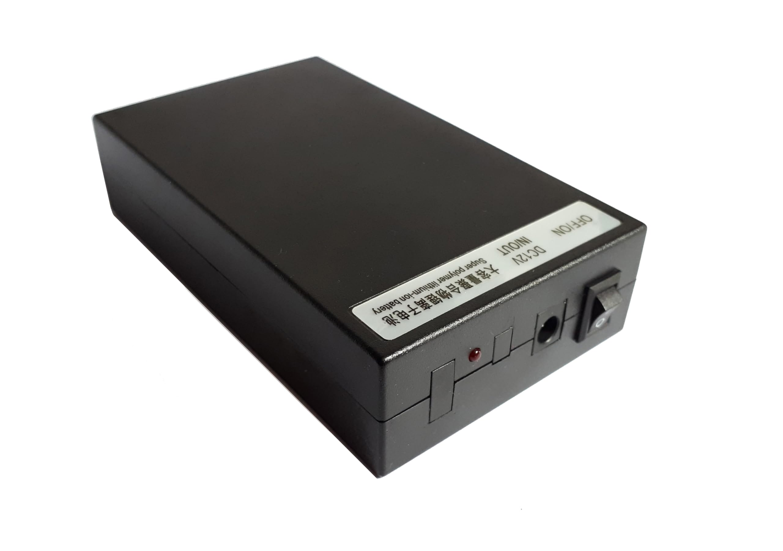 Safari Drives 12V DC 30W 78Wh 6500mah Rechargeable Lithium Ion, Li-ion Portable Battery Pack, Power Bank for CCTV Cameras, LED Strip Lights and more. With UK Plug Charger