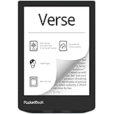 PocketBook Verse E-Reader | Eye-Friendly 6'' E-Ink Carta&trade; HD Touchscreen | Adjustable SMARTlight | Up to 1 Month of Battery Life | WiFi &amp; Memory Card Slot | E-Book Reader in Bright Blue