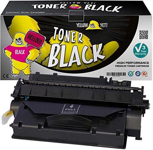 YELLOW YETI CF280A 80A (2,700 Pages) Compatible Toner Cartridge for use with LaserJet Pro 400 M401dn M401dw M401n M401a M401d M401dne MFP M425dn MFP M425dw [3 Years service]
