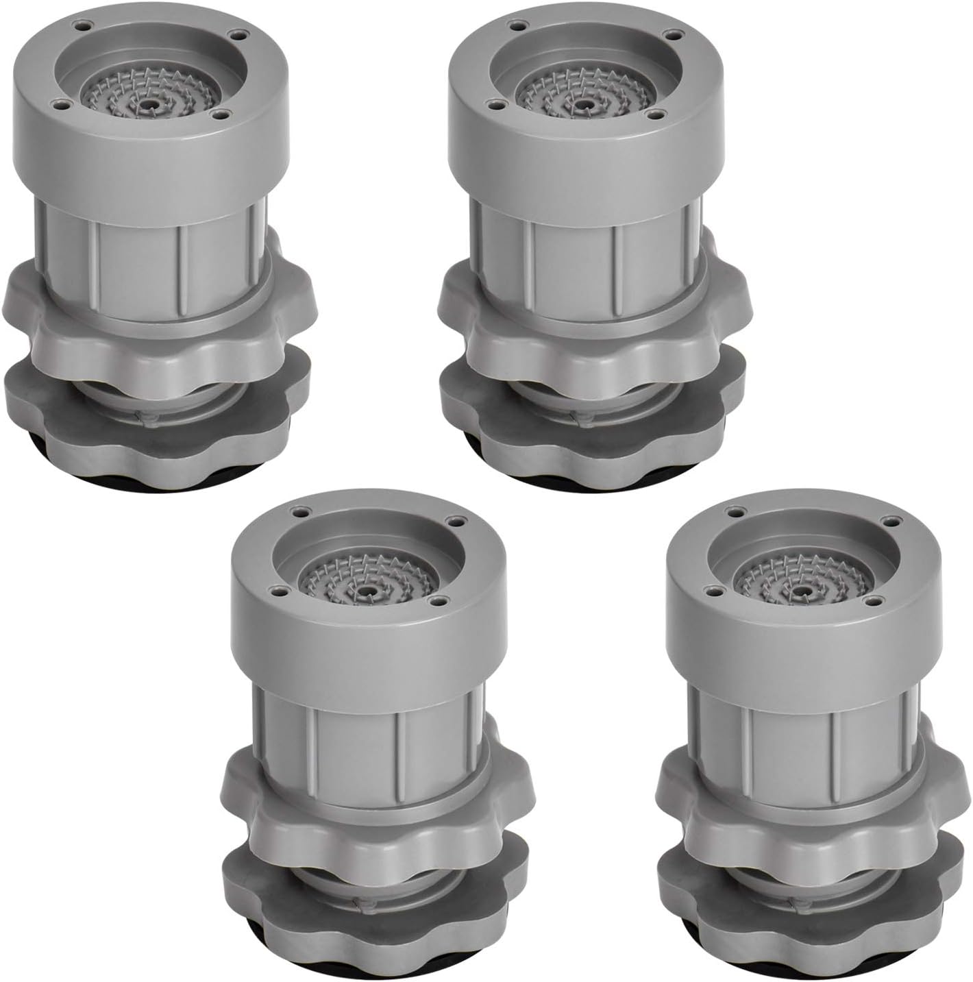 Vibrationsdämpfer, 4 Stück Gummifüße Antivibrationsmatte Universal