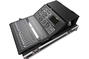 PROX LIVE PERFORMANCE GEAR ProX XS-MIDM32RDHW ATA Digital Audio Mixer Flight Case for Midas M32R Console with Doghouse Compartment and Caster Wheels