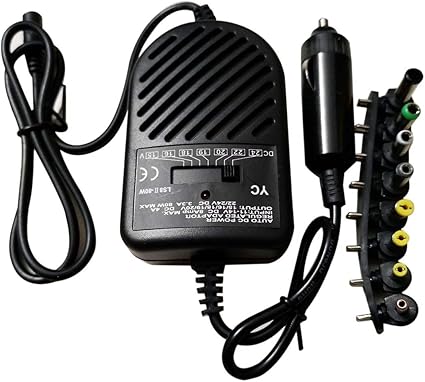 Cosye Autoladegerat Netzteil Dc 80w Mit 8 Anschlussen Fur Laptop Notebook Pc 15 24v Variable Spannung Amazon De Kuche Haushalt