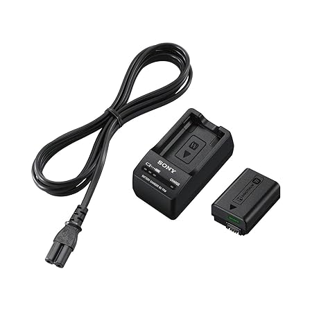 Sony ACC-TRW Akku Zubehör Kit mit BCT-RW Ladegerät und NPFW50 W-Serie Li-Akku (geeignet für A6000 Serie, A7 Serie und RX10 Se
