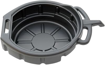 Toolzone Oil Drain Pan 16L Portable Wall Mount Monitor Compatible