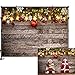 7x5ft Brown Wood Kids Christmas Backdrop Wooden Wall Christmas Backdrops for Photography Red Ball Pine Tree Christmas Party Backdrops Merry Christmas Backdrop for Family