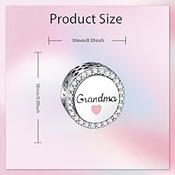 Alstade Grandma Charm 925 Sterling Silver Charms