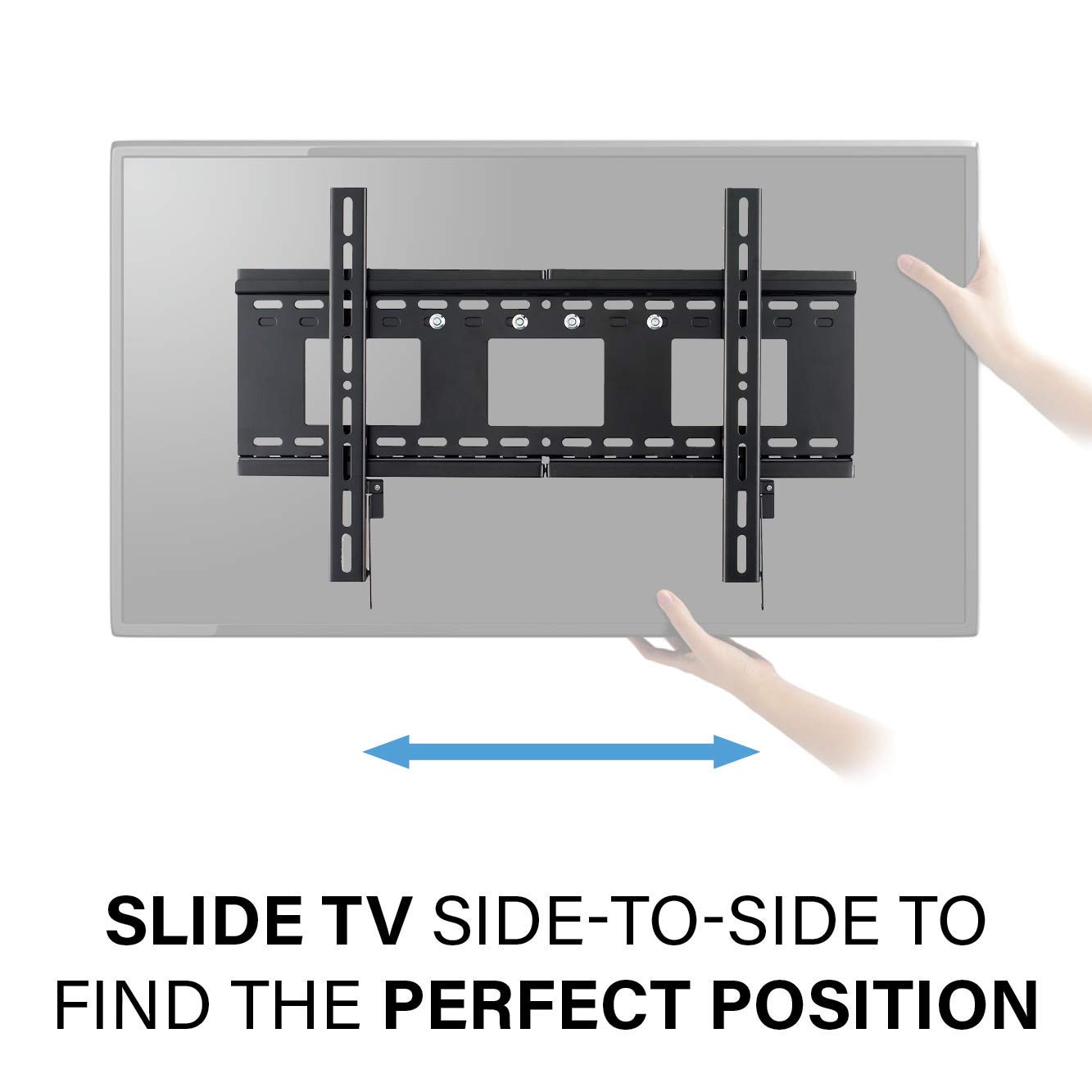 SANUS Universal 3-Stud Tilting TV Wall Mount for 50