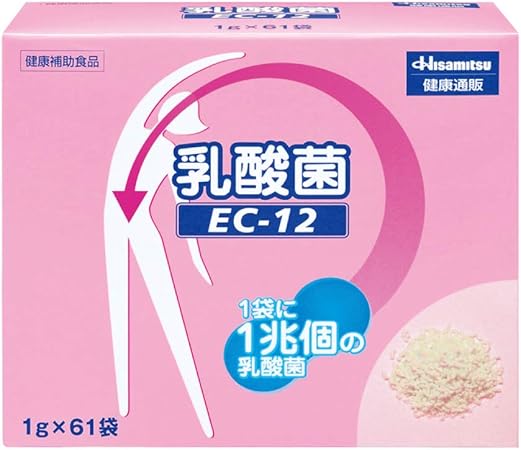Amazon Hisamitsu 乳酸菌ec 12 1g 61袋 久光製薬 乳酸菌