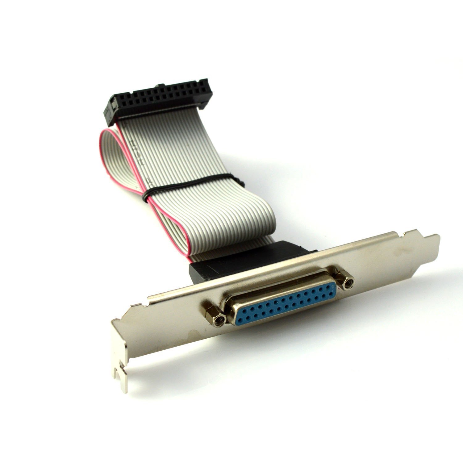 Cnct Custom Made Parallel Port Header Cable 25Cm Db25 Female To Idc