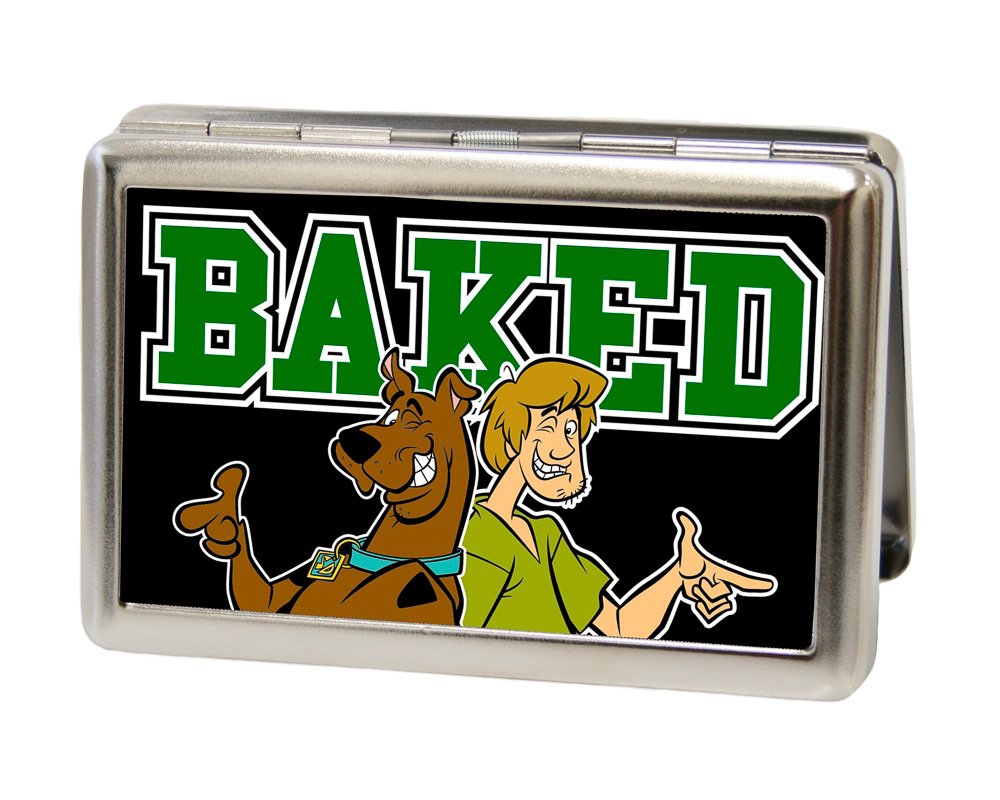 Buckle-Down Unisex Adult Business Card Holder - Scooby Doo Wallet, Scooby Doo10, 4.0 x 2.9 US, Scooby Doo10, 4.0" x 2.9"