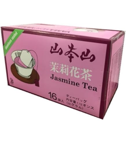 Amazon.com: Yamamotoyama Jasmine Tea 16 Bags (Pack of 6)