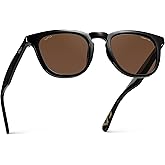 WearMe Pro Wyndham Men's Polarized Sunglasses, Sports &amp; Golf Design, UV400 | Shatter &amp; Smudge-Resistant Lenses, Non-Slip Nose Pads, Head-Turning Style, Perfect for Sports, Includes Zipper Case &amp; Pouch