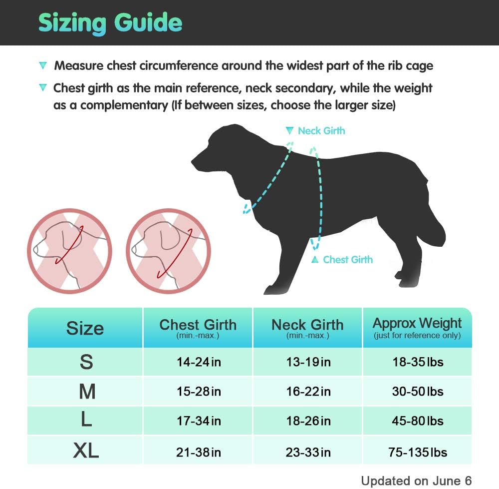 Eagloo Dog Harness No Pull, Walking Pet Harness with 2 Metal Rings and Handle Adjustable Reflective Breathable Oxford Soft Vest Easy Control Front Clip Harness Outdoor for Large Dogs Orange : Pet Supplies