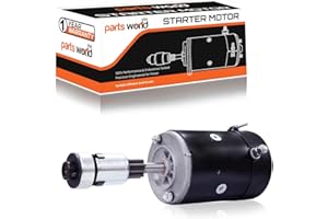 PARTS WORLD USA 12V Starter for Ford 8N, 9N, 2N Tractors - 1939-1952 Model Years - 3109, 8N1100R, 8N11001, 1831810, 8N-11001R, 9N11001, 9N11002, SFD0191, 8N-11002, SA-546-1 Year Warranty