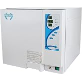 18L Autoclave Sterilizer with Drying Function, 1500W Tabletop Class N High Pressure Steam Sterilizer, 110V Autoclave Machine with Secure Door Lock, Automatic Drainage and Steam Exhaust (18L)