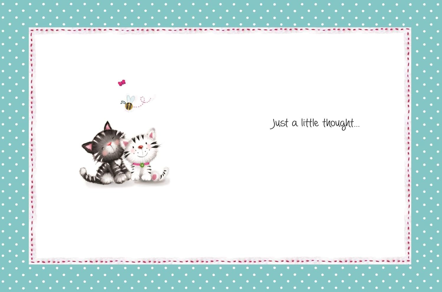 Jonny Javelin Sending You A Hug with Love Card, pink, 14.5 cm x 19.4 cm - Image 3