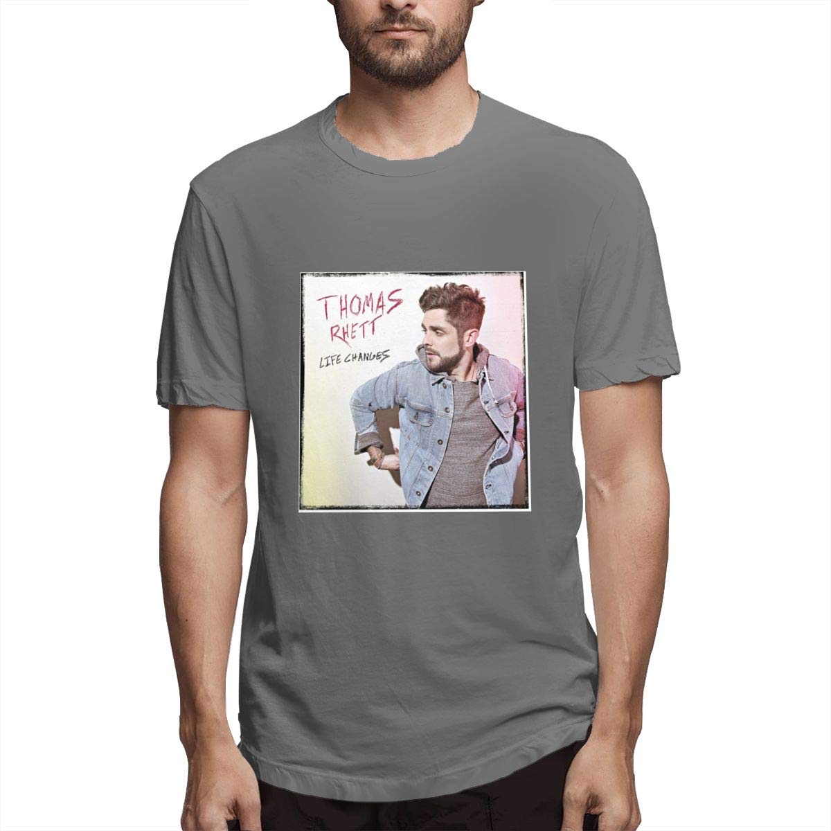 Seuriamin Thomas Rhett Life Changes Ultra Soft Running Short Sleeve T Shirt