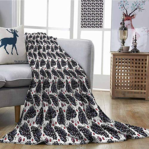 Zmcongz Printing Blanket Kitchen Decor Nature Fresh Fruit Vintage