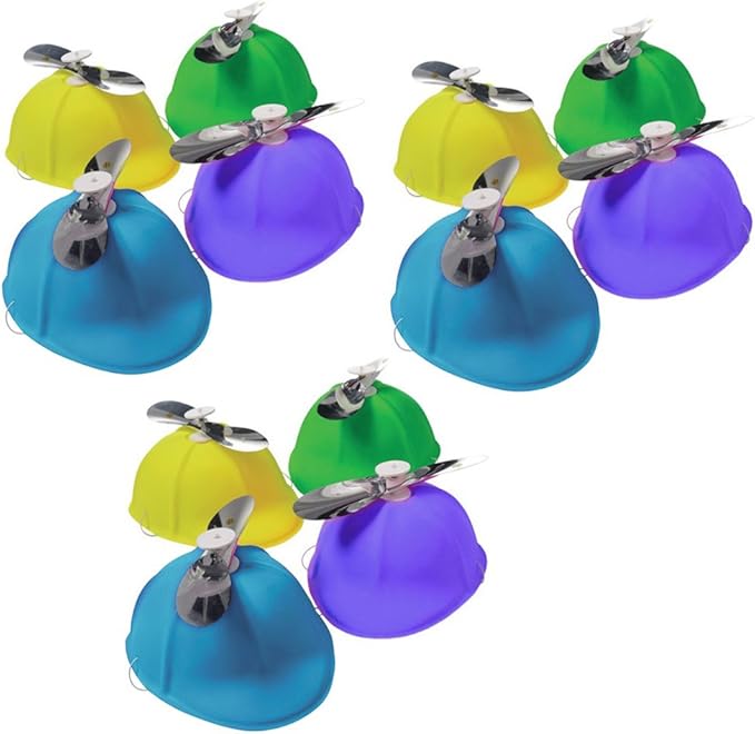 A Dozen Propeller Beanies Set of 12 Color Assorted