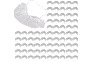 100Pcs Beard Nets, Nylon Breathable Beard Guards, Beard Covers with Elastic Band for Men Facial Hair