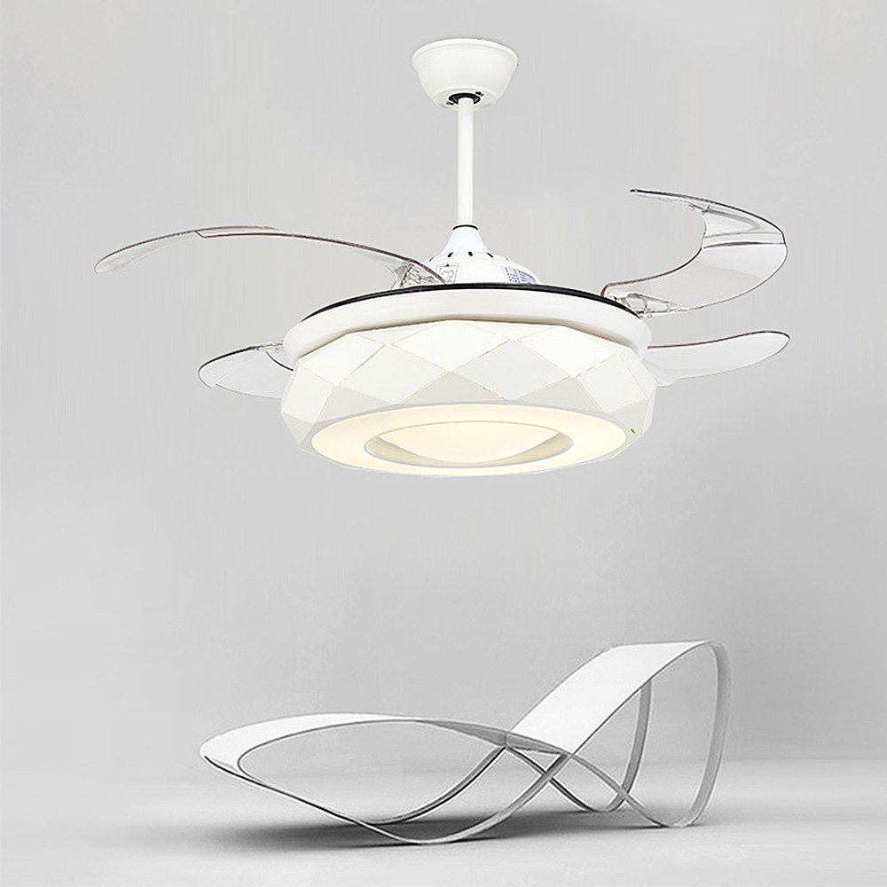 Huston Fan Modern Style Ceiling Fans Light 42 Inch White Ceiling