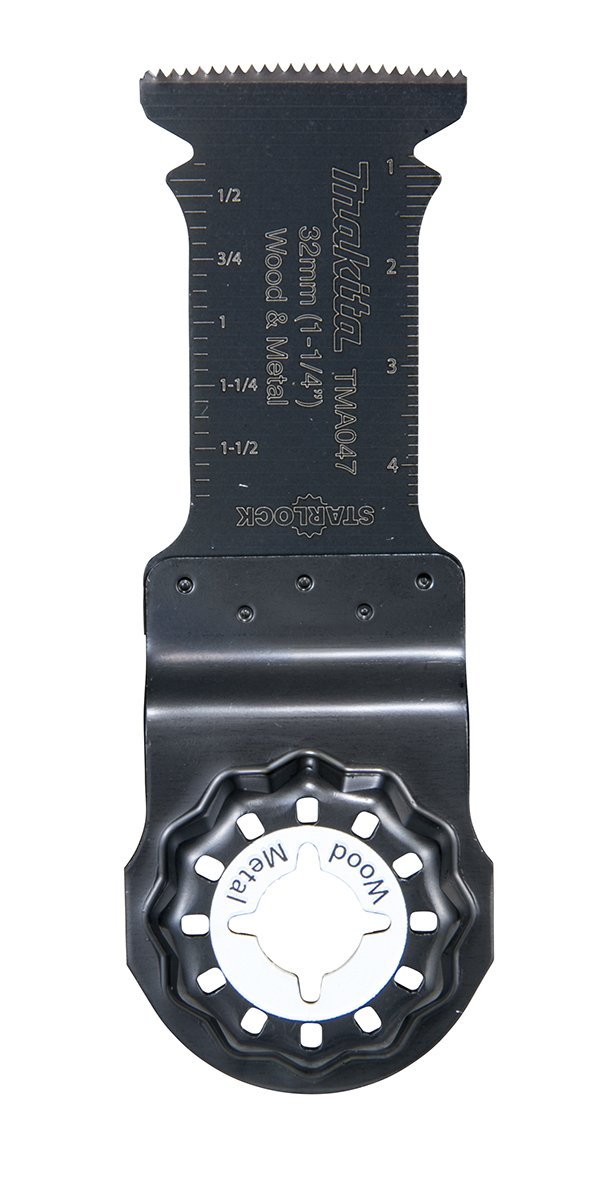 マキタ マルチツール用カットソー 木材・金属用 幅32mm×50mmバイメタル刃5枚入 TMA047BIM(A-65545)商品画像