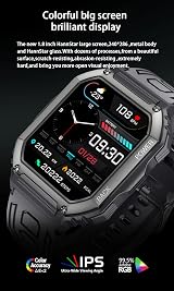 I0I&I0I Smart Watch Bluetooth Call Music Heart Rate Blood Pressure Outdoor view 8