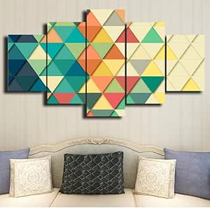 Impresión en HD Muebles Modernos para el hogar Lienzo Sala de Estar 5