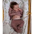 Anano Reborn Baby Doll Soft Silicone Full Body 18Inch Lifelike Baby Girl Realistic Newborn Size Babies Dolls That Look Real Life Like Babys Doll Alive Blue Eyed