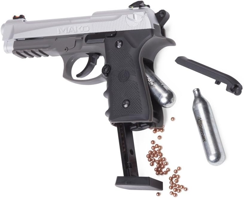 Crosman CM9B CO2-Powered Semi Auto Blowback BB Air Pistol : Sports & Outdoors