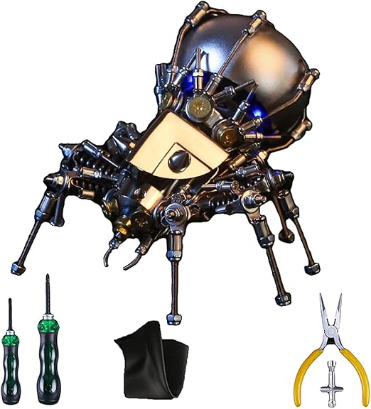 3D Metal Model Kit for Adults DIY Puzzles Stainless Steel Model