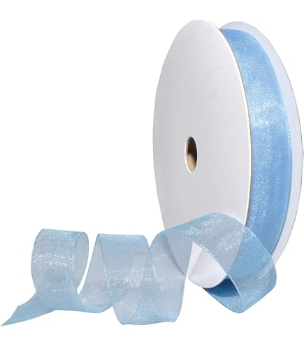 Reliant Ribbon 25205-222-09J 1.5 In. X 25 Yards Sheer Satin Edge Metallic Ribbon Fuchsia