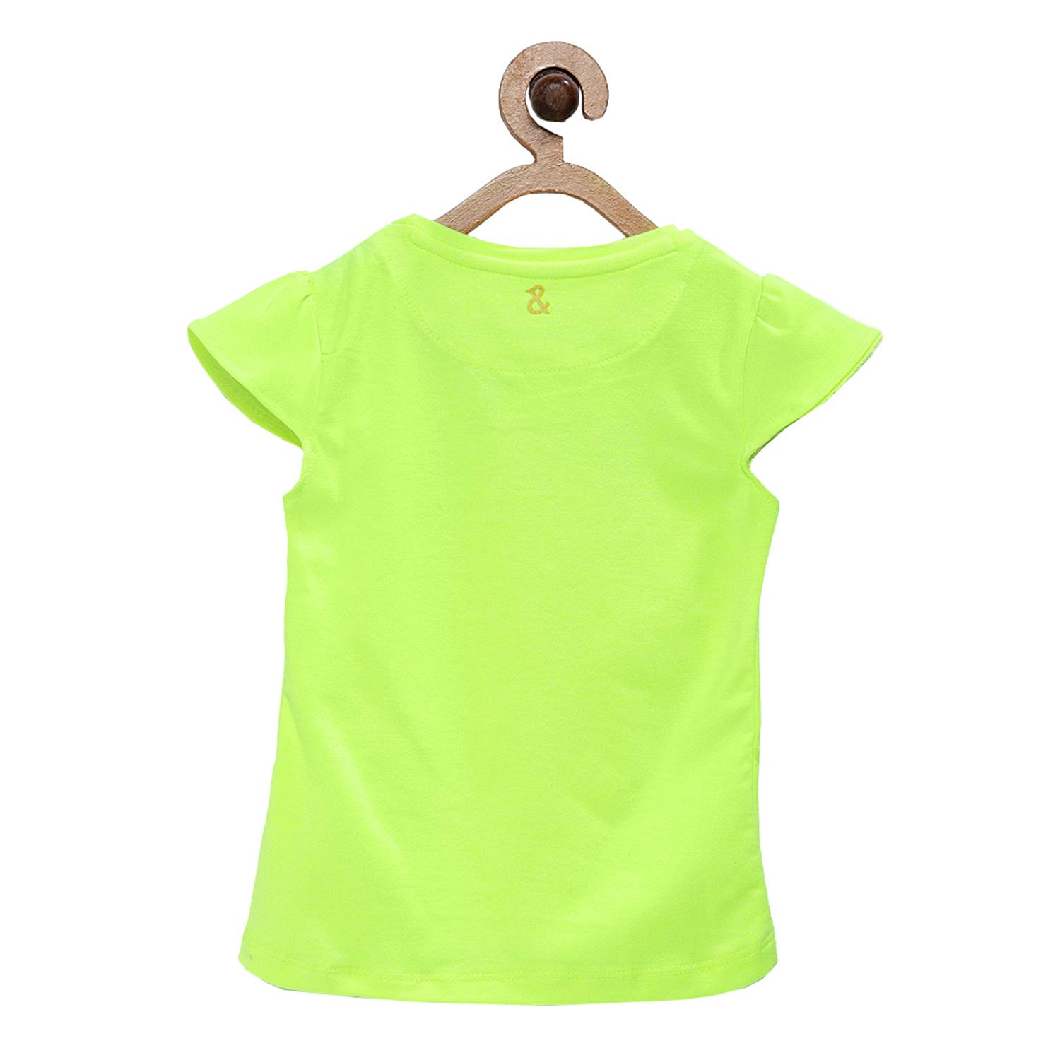 Girls lime green shirt Clearance