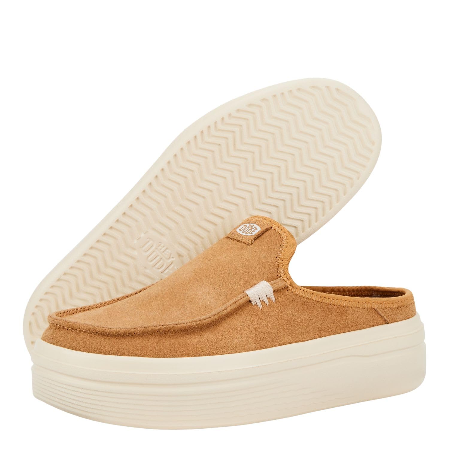 HEYDUDE Women's Austin Lift Platform Mule | Casual Slip-On Shoes | Lightweight, Comfortable, Stylish Everyday Footwear