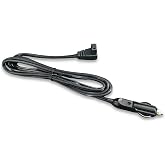 DC Power Cord Cable 11.5 ft Length 12V/24V for Car Refrigerator Car Fridge Freezer Compatible with Most Brands (Black)