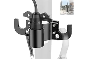 Aluminum Trailer Chain Holder, Trailer Towing Chain Organizer with 7 Way Rv Chain Plug Holder Cover, Heavy Duty Anti-Rust Cab