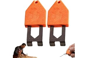 Rope Anchor Hook, A Truly Unique End Hook, Portable Chalk Line Anchor Tool, Carpentry Tools for Straight Line, One-Handed Ope