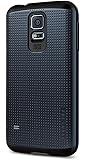 Spigen Slim Armor Galaxy S5 Case with Air Cushion Technology and Hybrid Drop Protection for Samsung Galaxy S5 2014 - Metal Slate