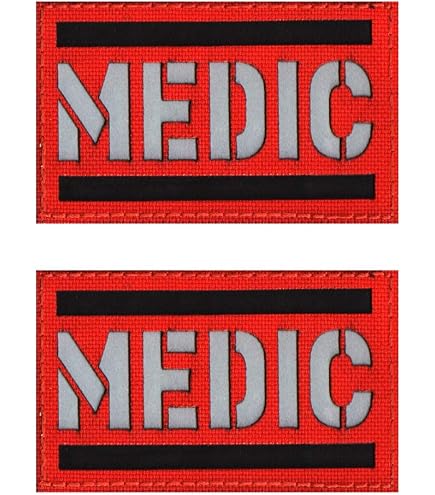 IR Infrarot EMS EMT Star Of Life Rückwand Patch – Coyote Brown, 21,6 X 7,6 Cm, Lasergeschnitten