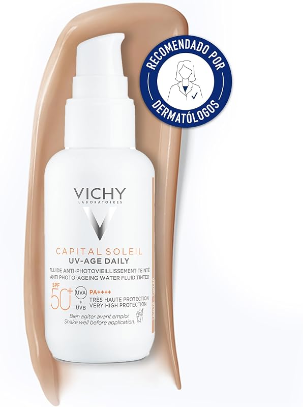 Capital Soleil UV-Age Daily getönt Sonnenfluid, LSF 50+, 40 ml