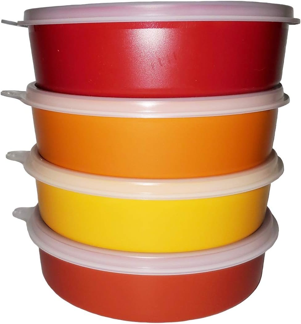 Tupperware Vintage Big Wonders 2 Cup Cereal Bowls in
